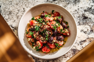 Zesty Mediterranean Chickpea Salad