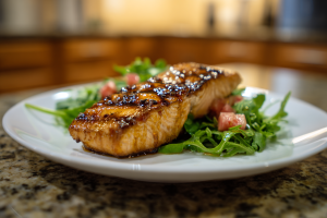 Zesty Grilled Salmon with Orange Glaze