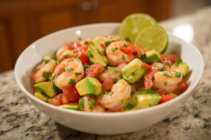 Zesty Shrimp & Avocado Salad