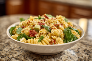Zesty Tuna Pasta Salad with a Protein Punch