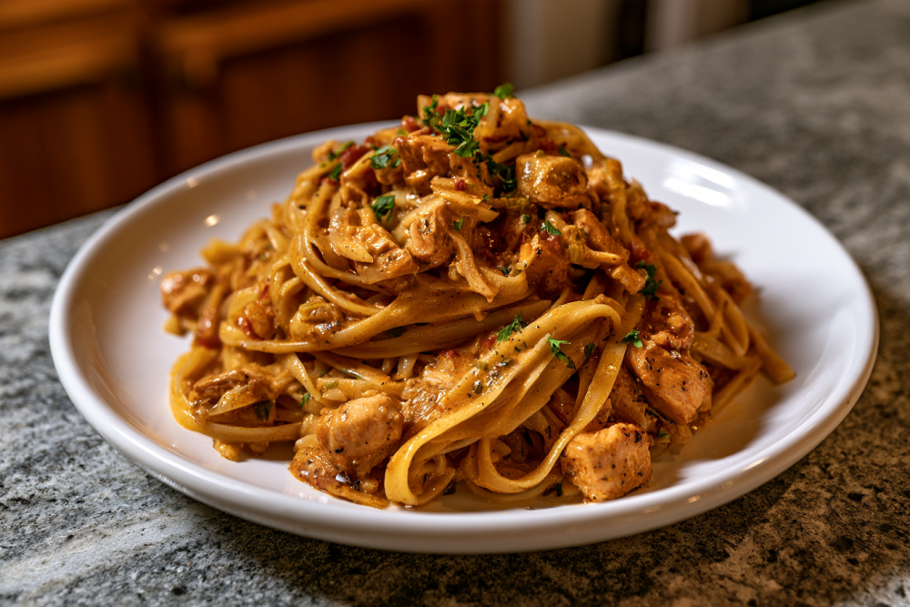 Zesty Creamy Cajun Chicken Pasta: Your Weeknight Flavor Fix