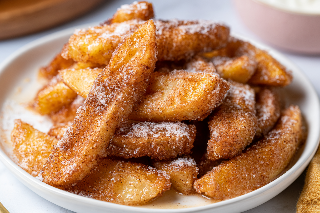 Air Fryer Apple Fries