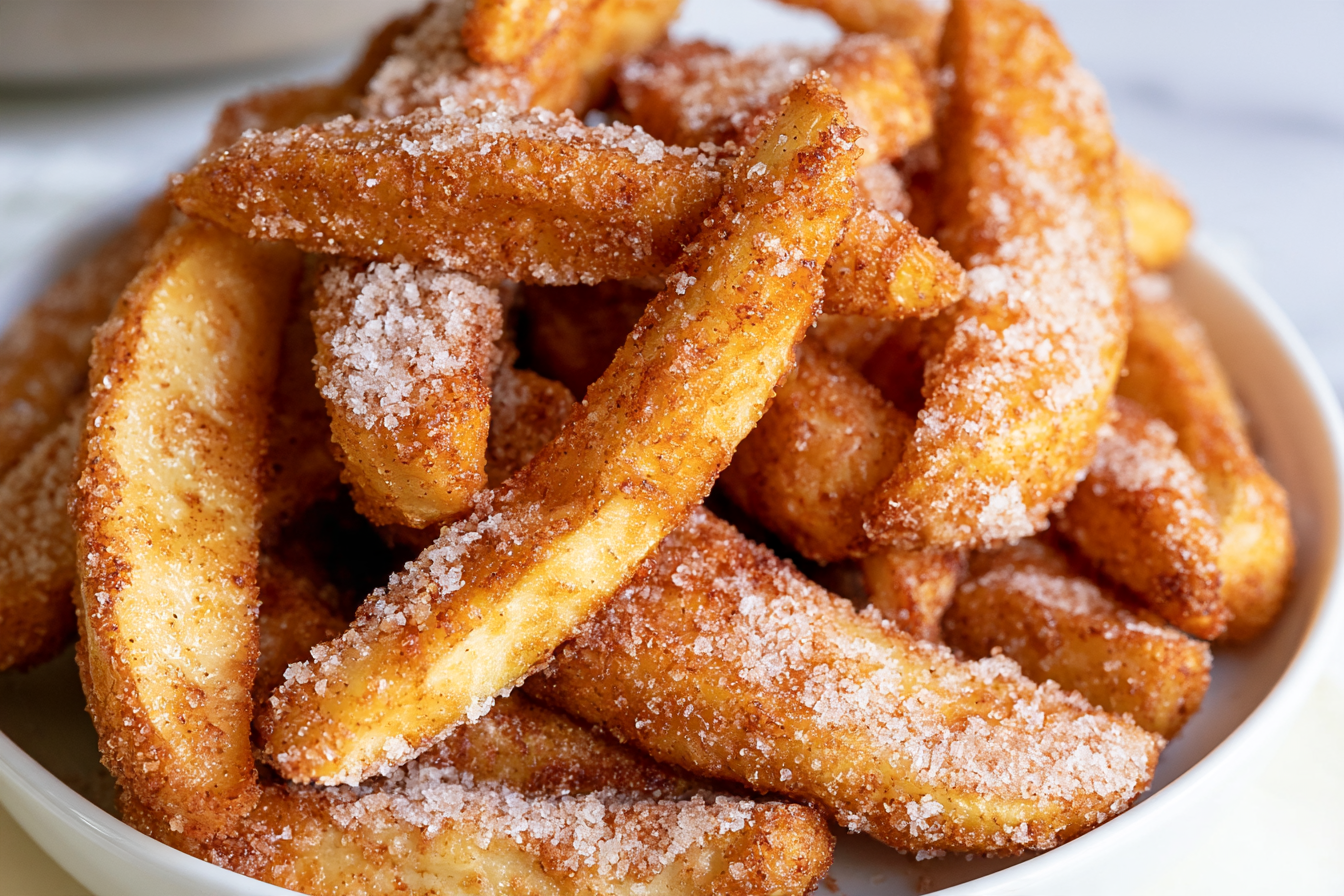 Air Fryer Apple Fries