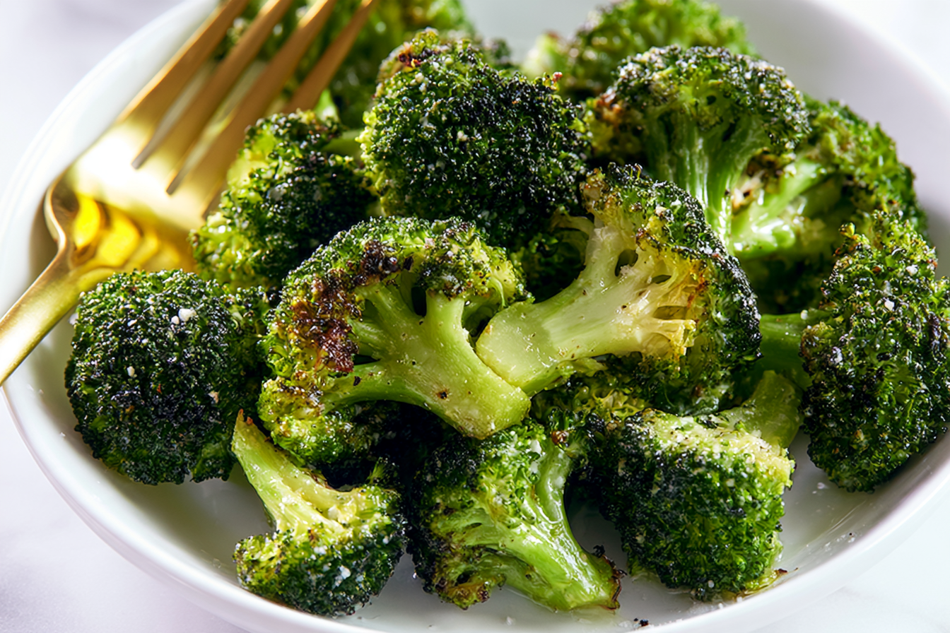Air Fryer Broccoli (So Crispy!)