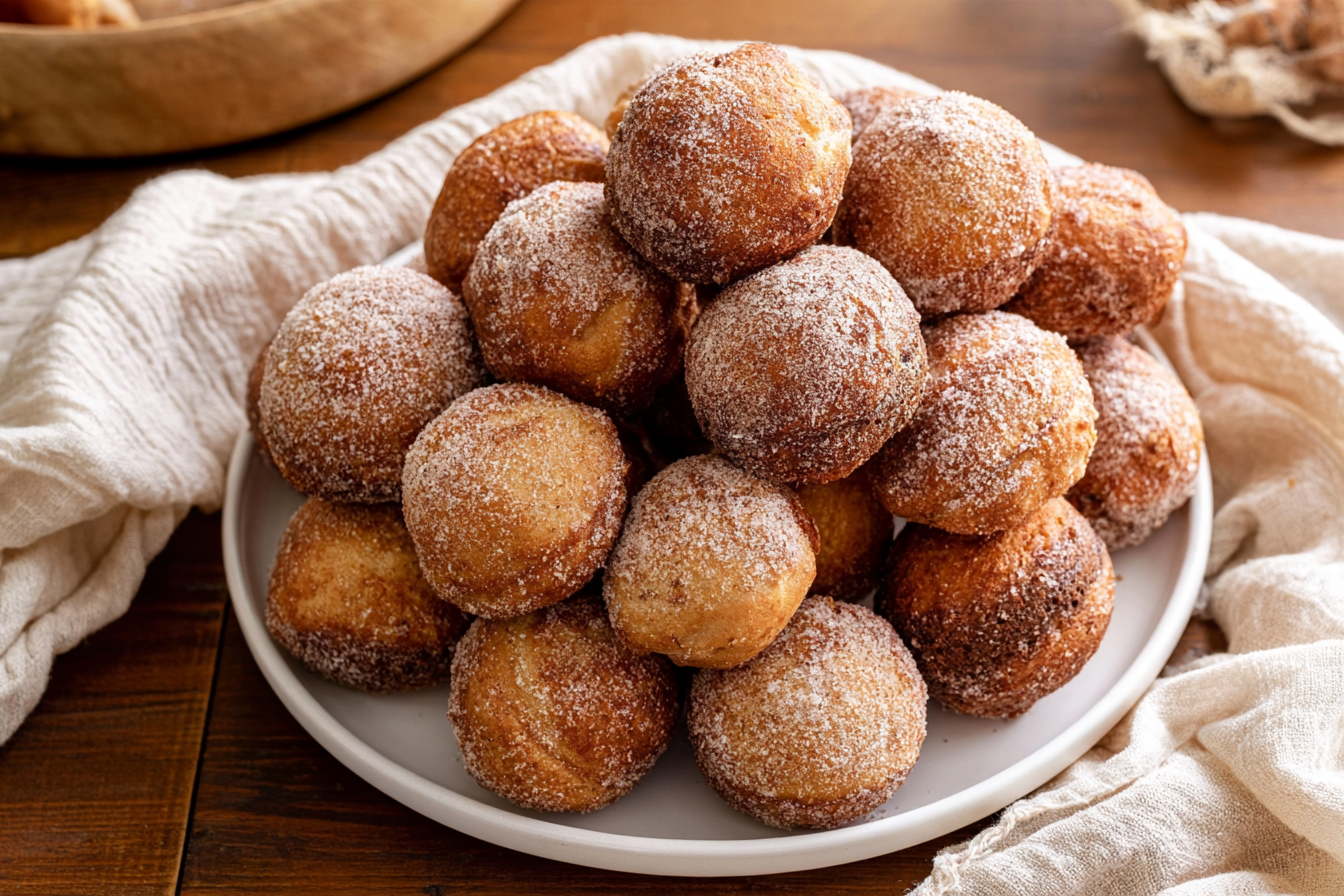 Air Fryer Donut Holes — protein-packed healthy treats