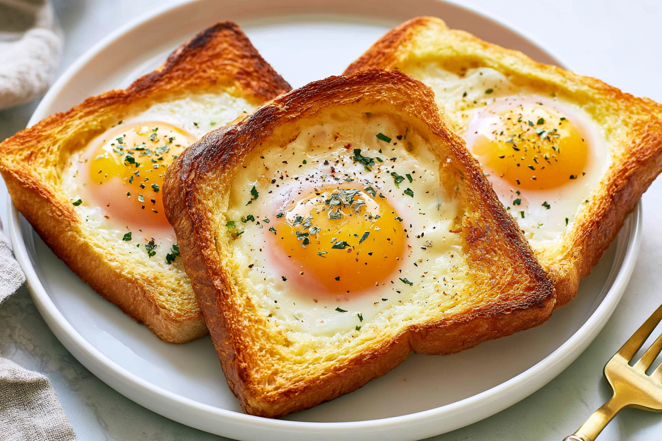 Air Fryer Egg Toast
