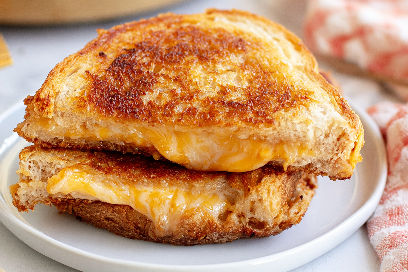 Air Fryer Grilled Cheese