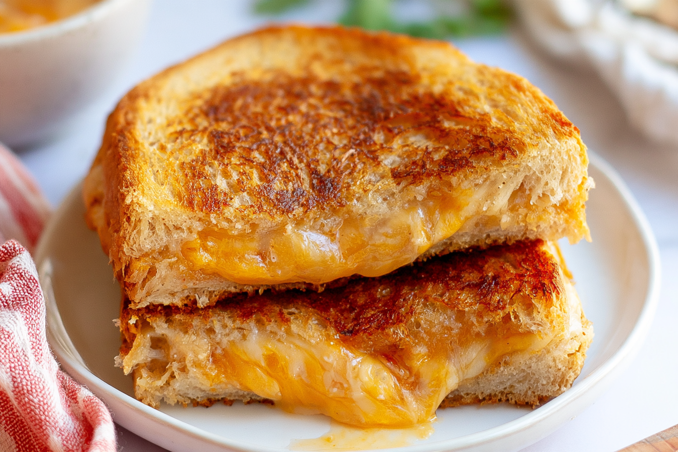 Air Fryer Grilled Cheese