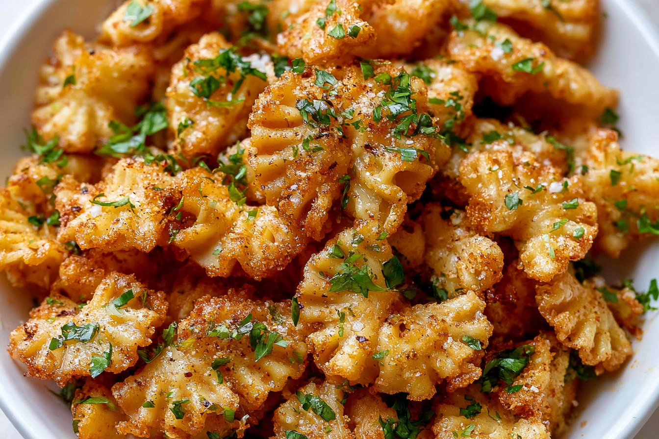 Air Fryer Pasta Chips