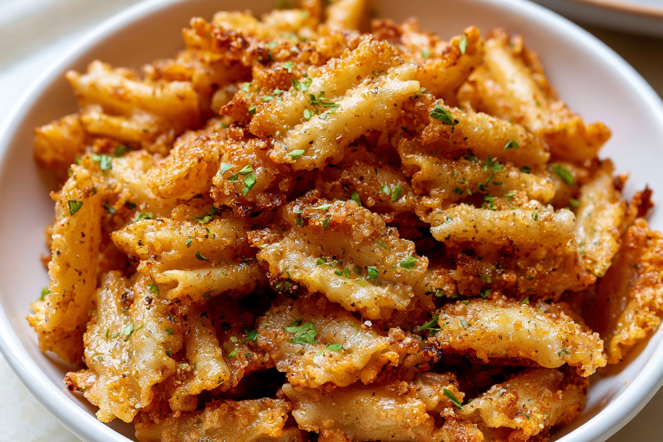 Air Fryer Pasta Chips