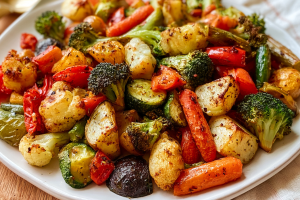 Air Fryer Roasted Vegetables