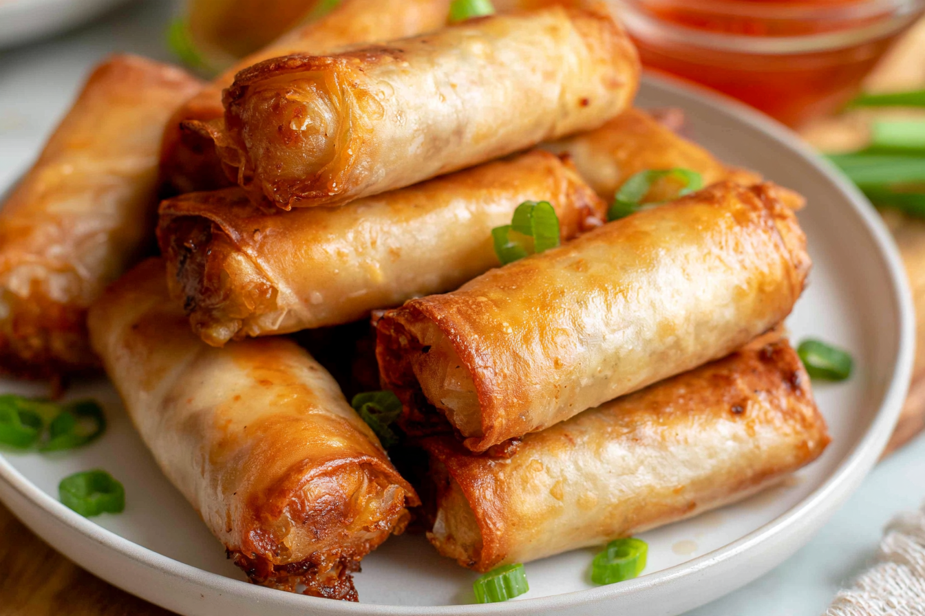 Air Fryer Spring Rolls (crispiest, high-protein)