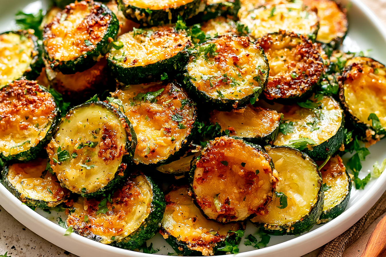 Air Fryer Zucchini (Easy, Cheesy Recipe)