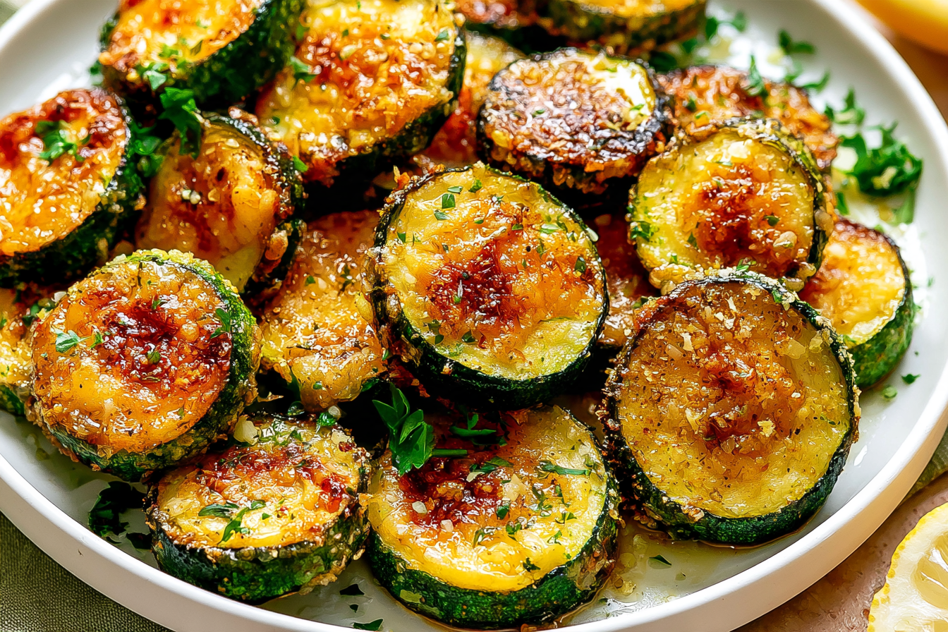 Air Fryer Zucchini (Easy, Cheesy Recipe)