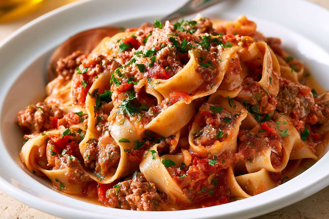 Beef Ragu Pasta