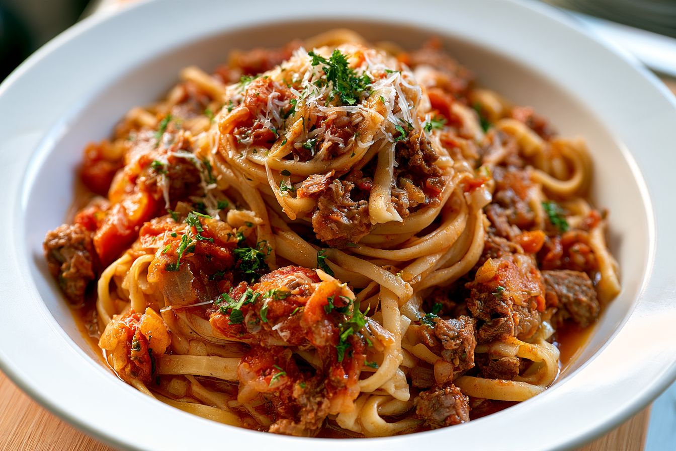 Beef Ragu Pasta