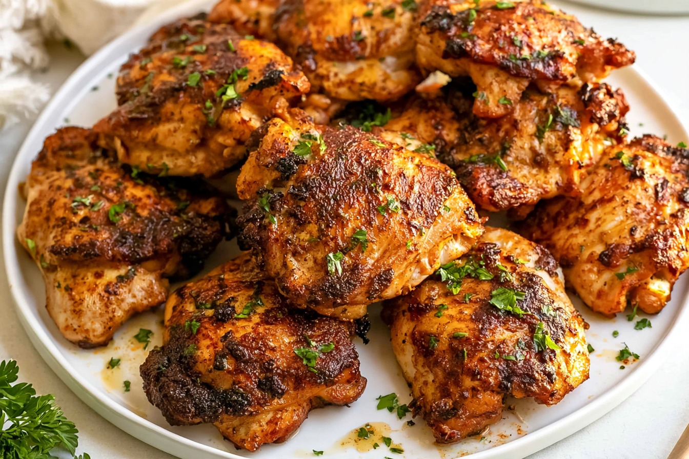 Best Air Fryer Boneless Chicken Thighs — Crispy on the Outside, Juicy Inside