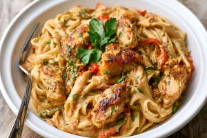 Copycat Chili’s Cajun Chicken Pasta