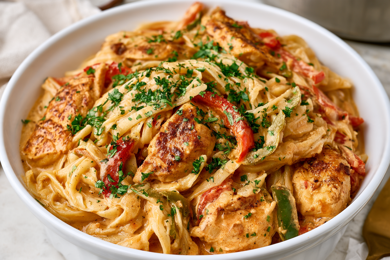 Copycat Chili’s Cajun Chicken Pasta
