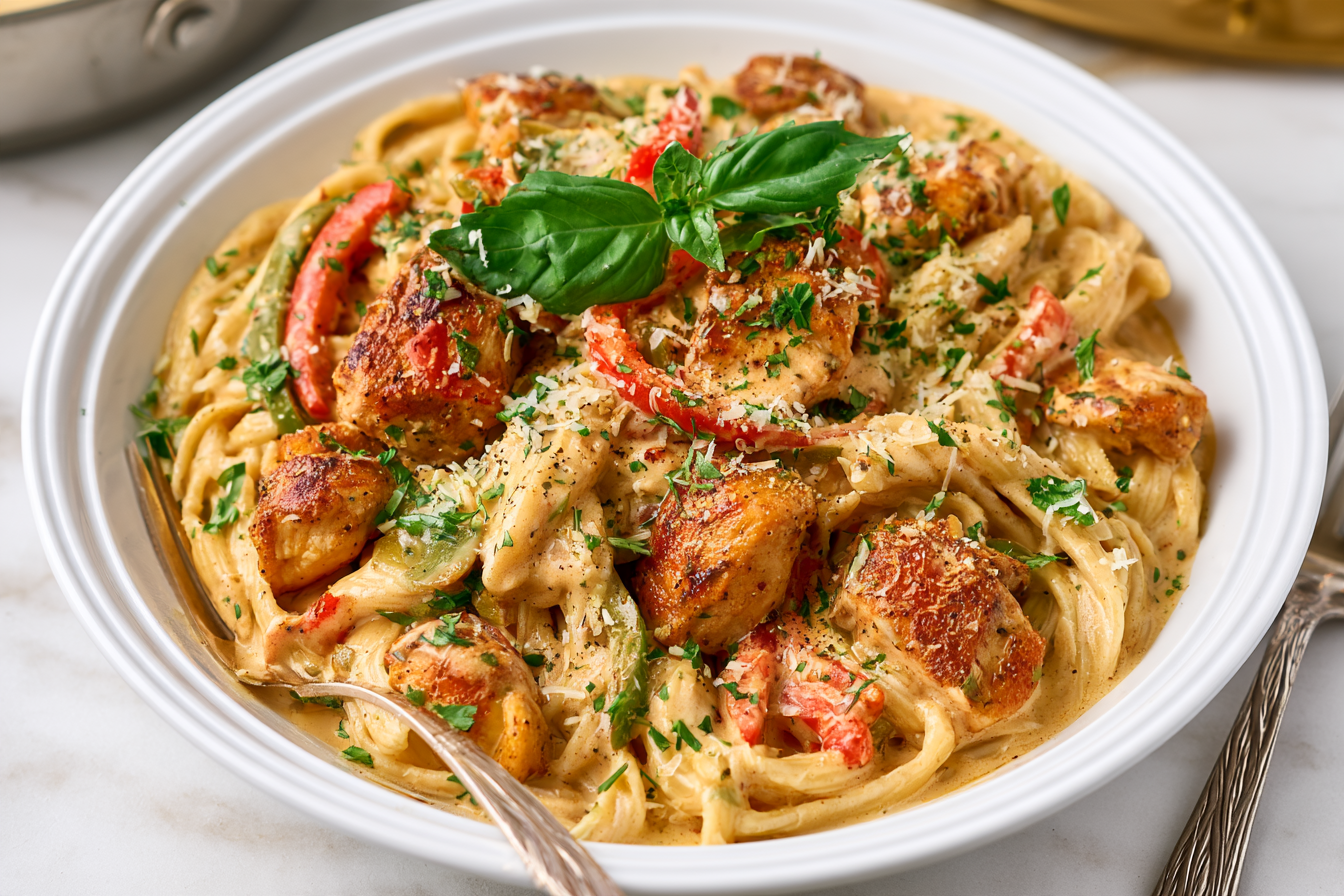 Copycat Chili’s Cajun Chicken Pasta