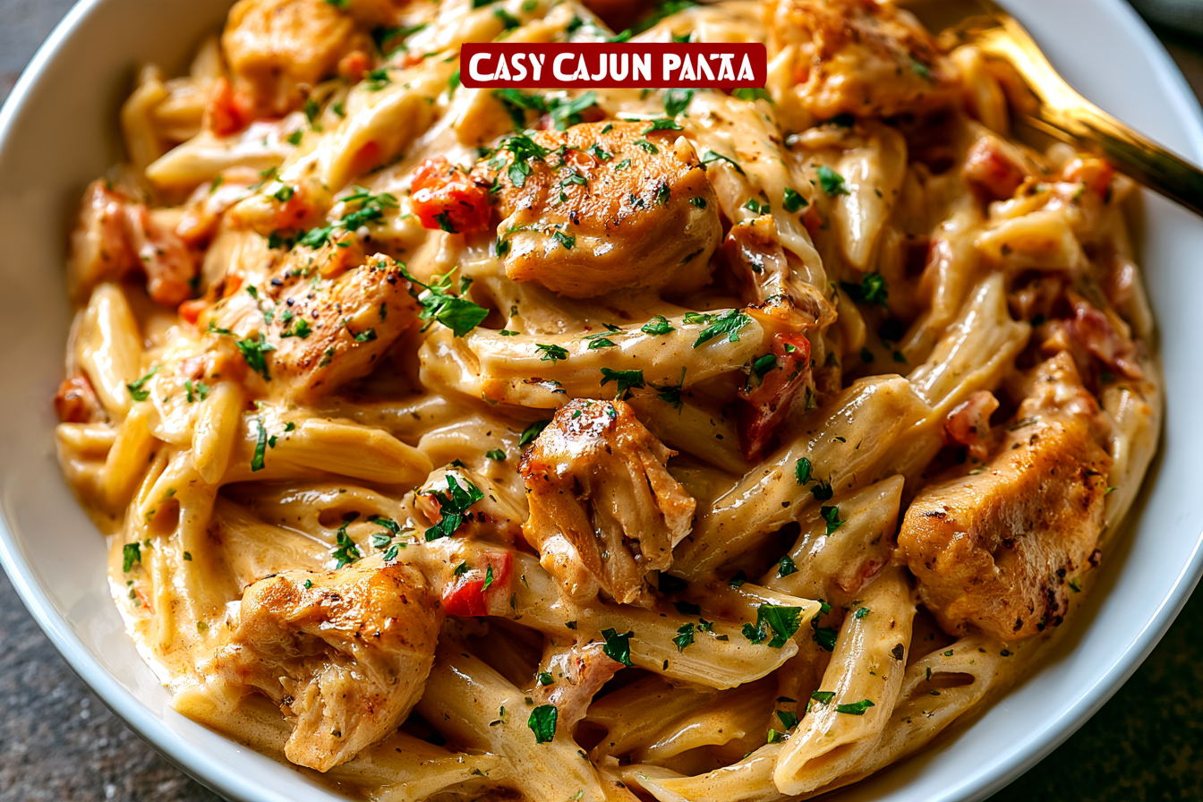 Creamy Cajun Chicken Pasta