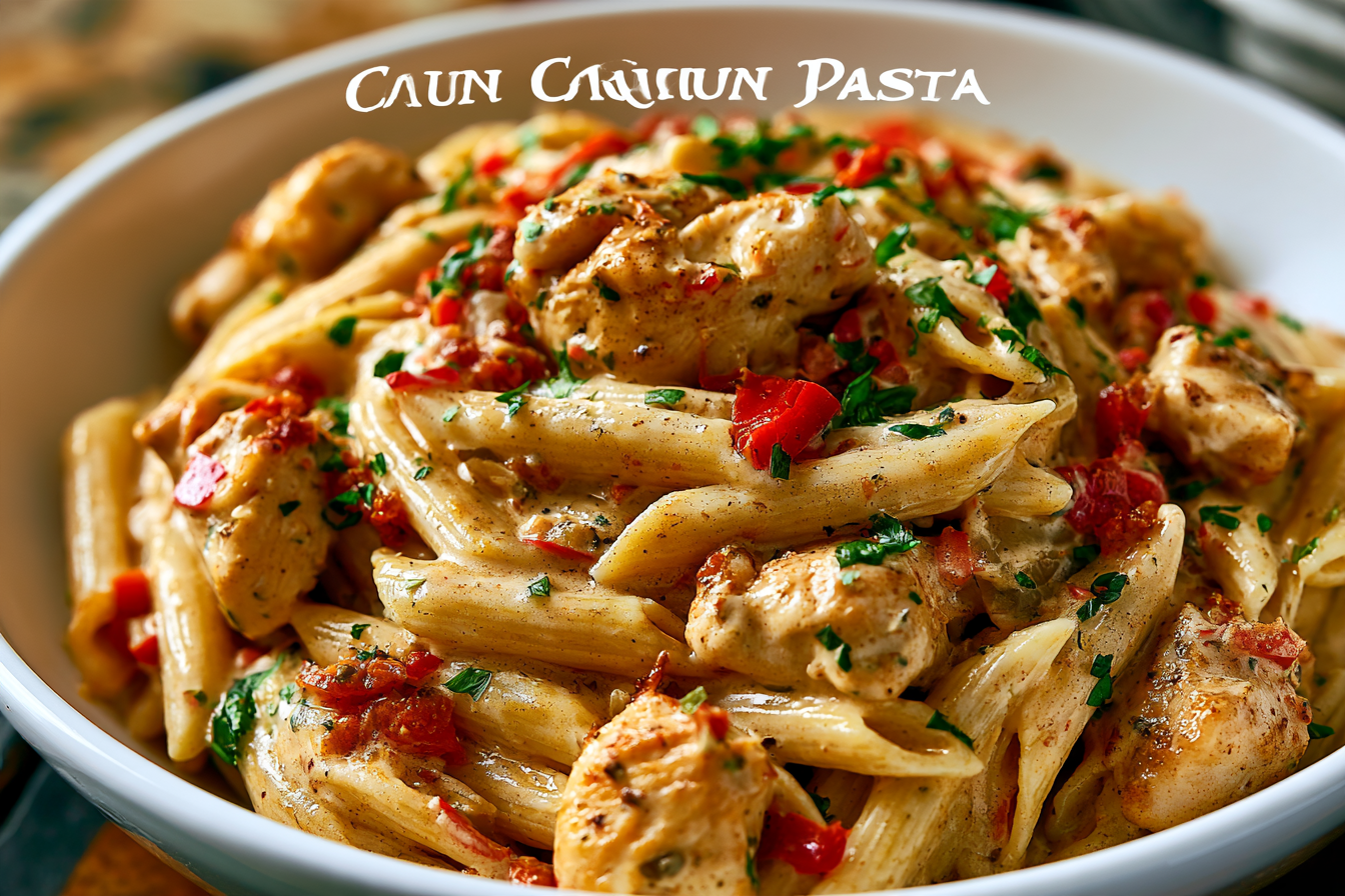 Creamy Cajun Chicken Pasta