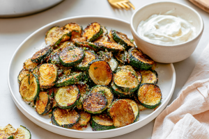 Crispy Air Fryer Zucchini