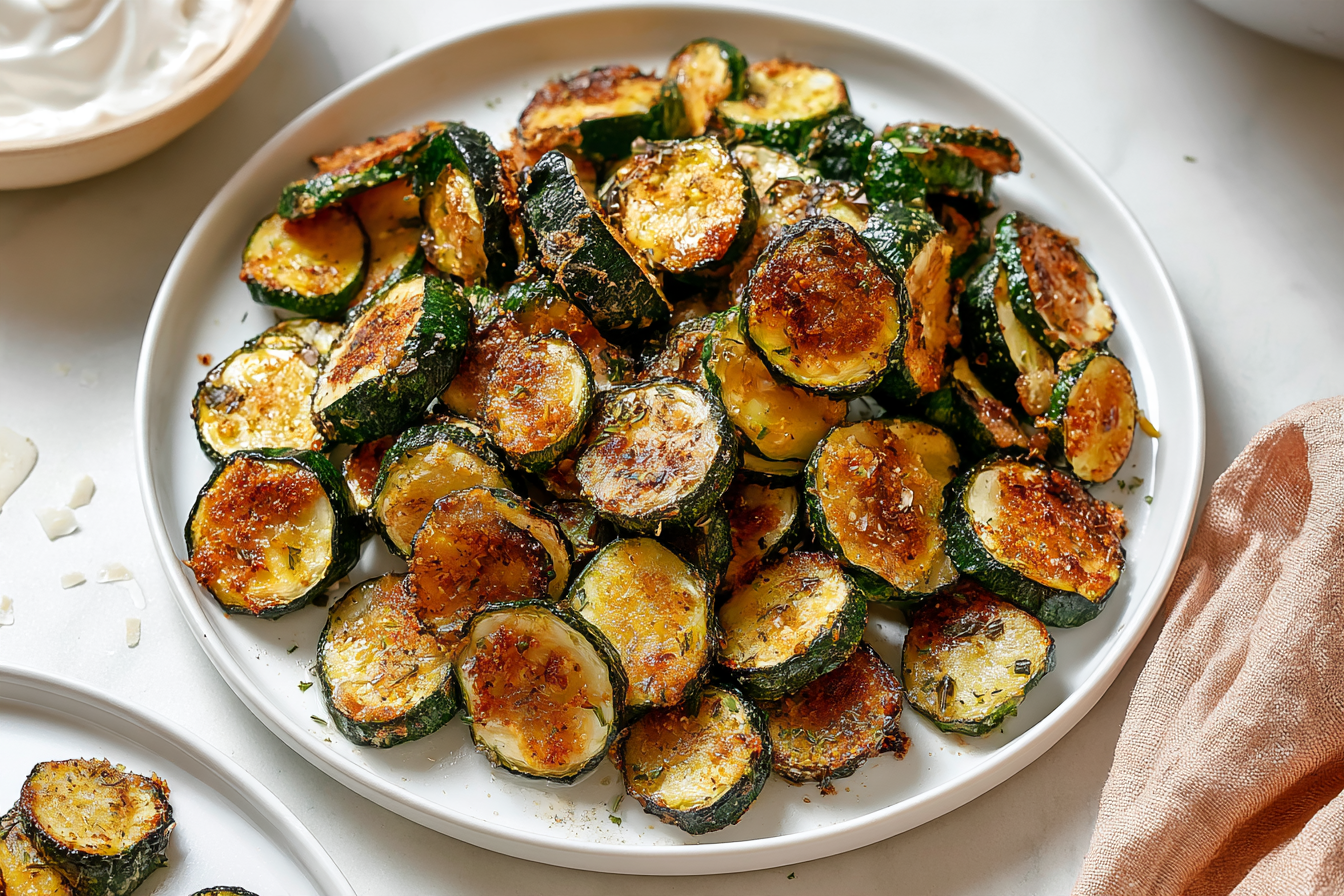 Crispy Air Fryer Zucchini