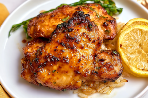 Easy Air Fryer Boneless Skinless Chicken Thighs