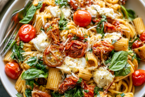 Lemon Basil Shrimp Pasta