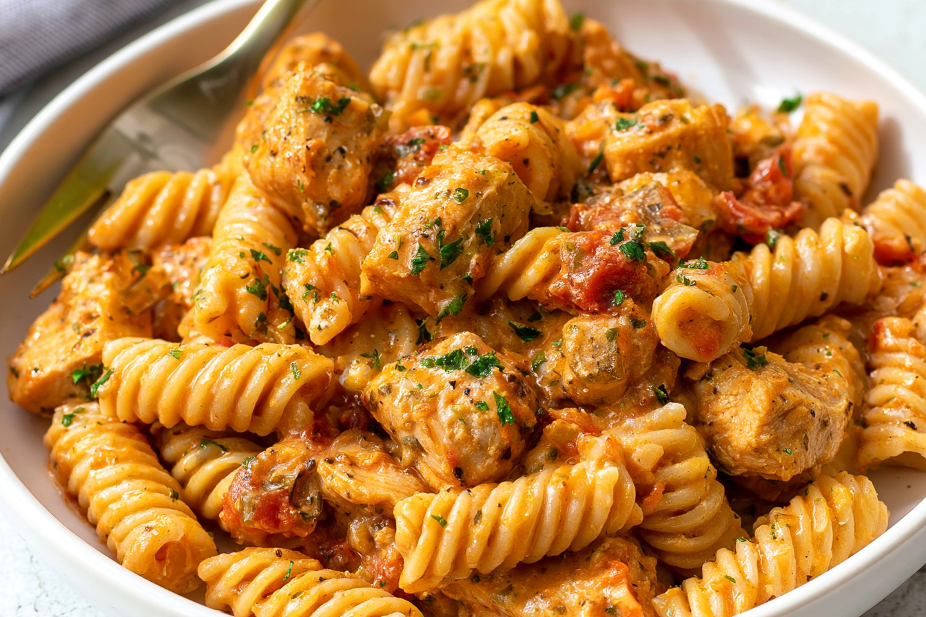 Marry Me Chicken Pasta — Creamy Sun-Dried Tomato Pasta with Chicken