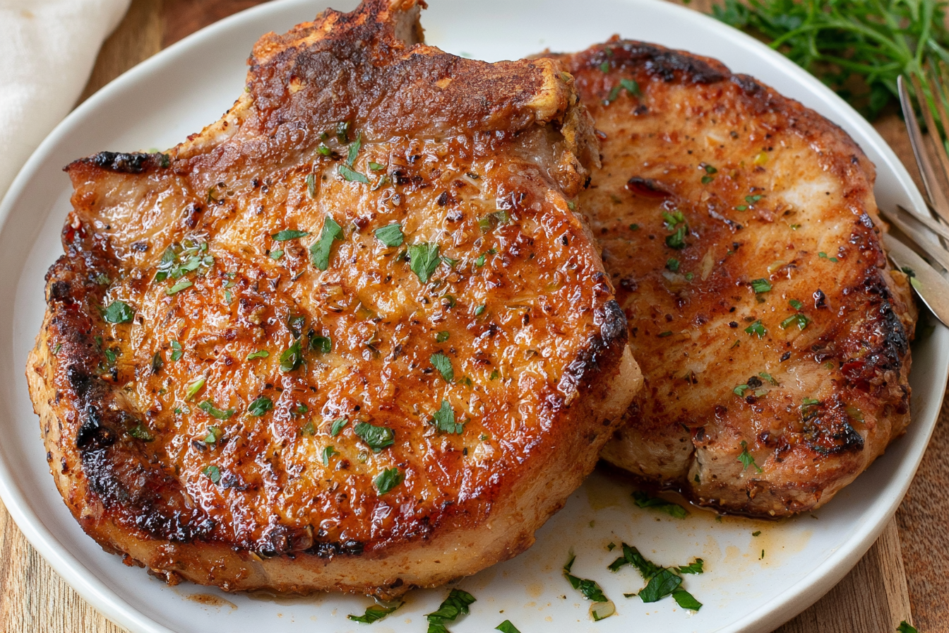 Perfect Air Fryer Pork Chops