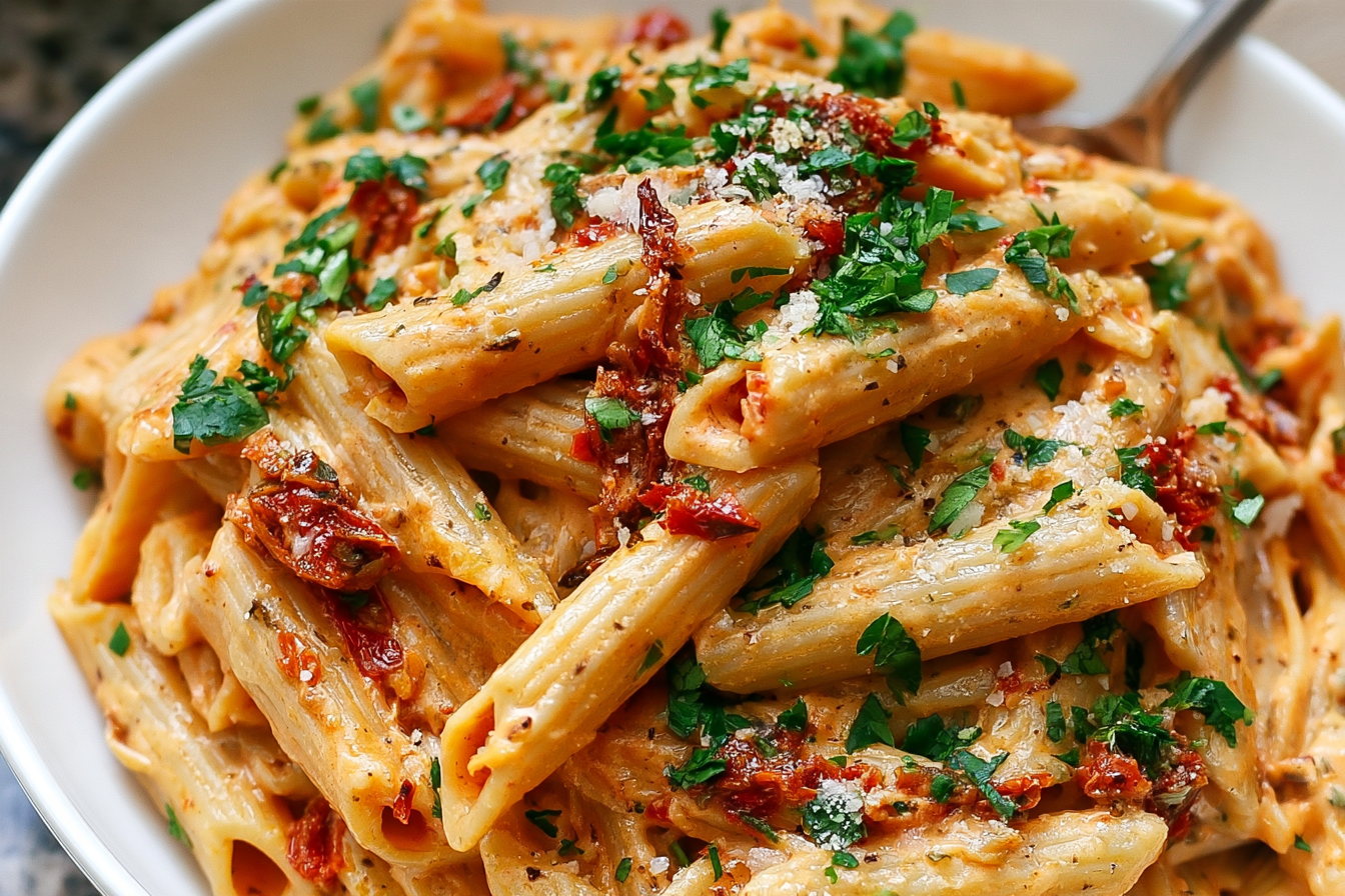 Sun-Dried Tomato Pasta That Will Make You Ghost Your Regular Mac & Cheese