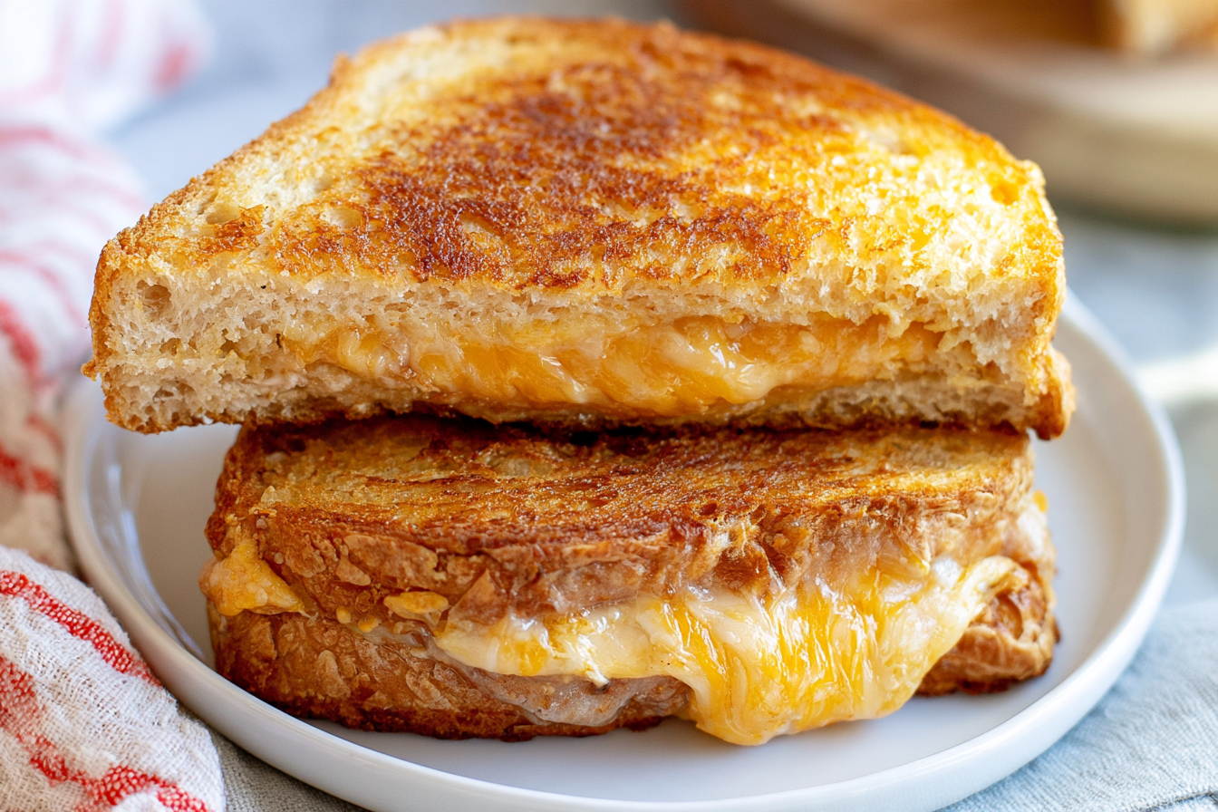 The Crispiest Air Fryer Grilled Cheese You'll Ever Make