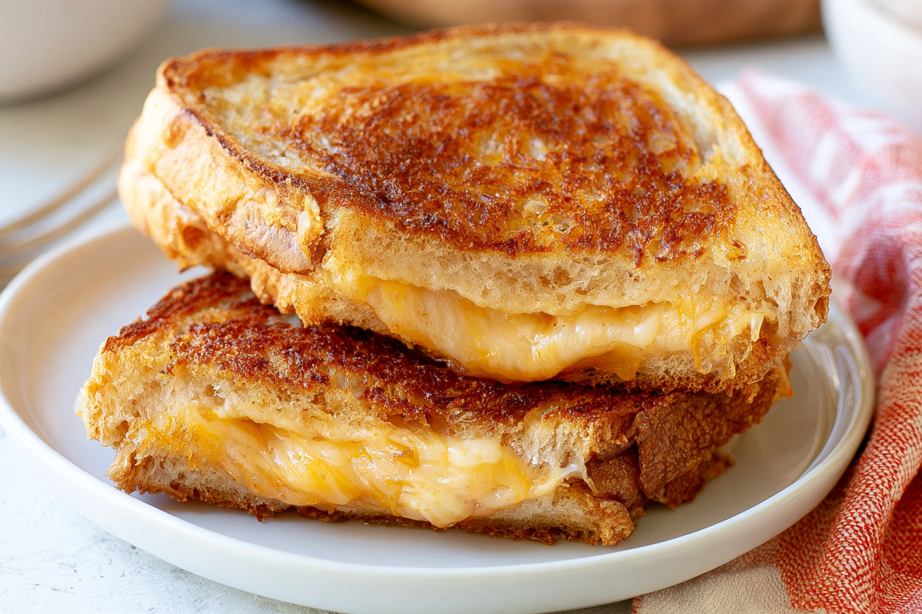 The Crispiest Air Fryer Grilled Cheese You'll Ever Make