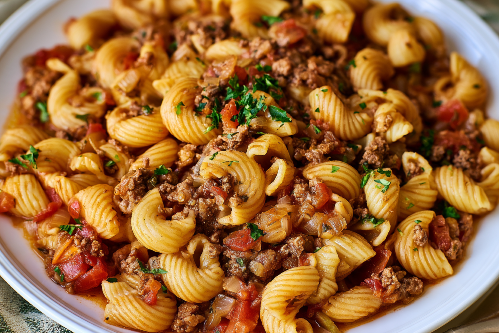 The Speedy Secret to Seriously Satisfying Taco Pasta