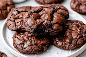 Fudgy Chewy Brookies (Brownie Cookies)